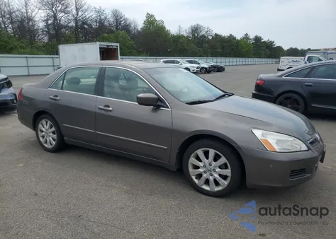 2007 Honda Accord Ex from USA, damaged, VIN 1HGCM66527A010171